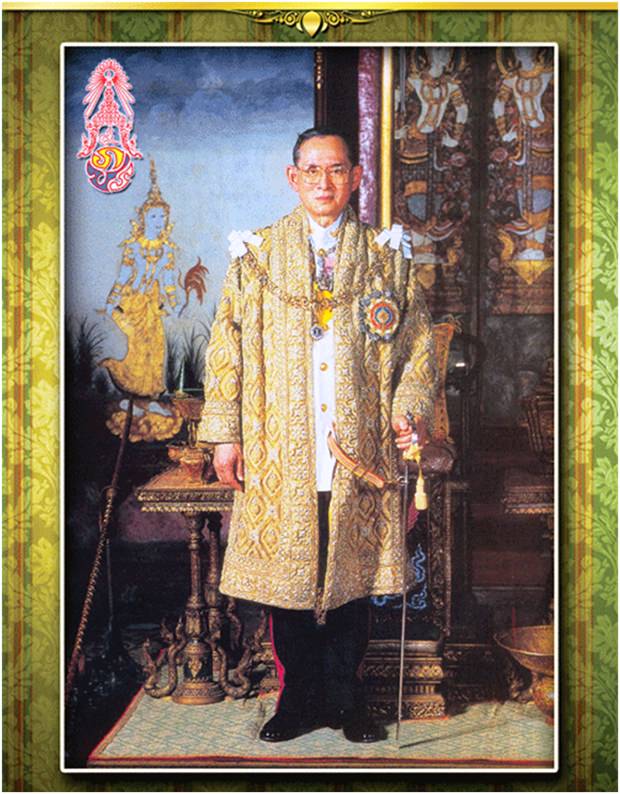 König Bhumibol Adullyadej der Große wird von seinem Vok noch immer wie ein Heiliger verehrt.