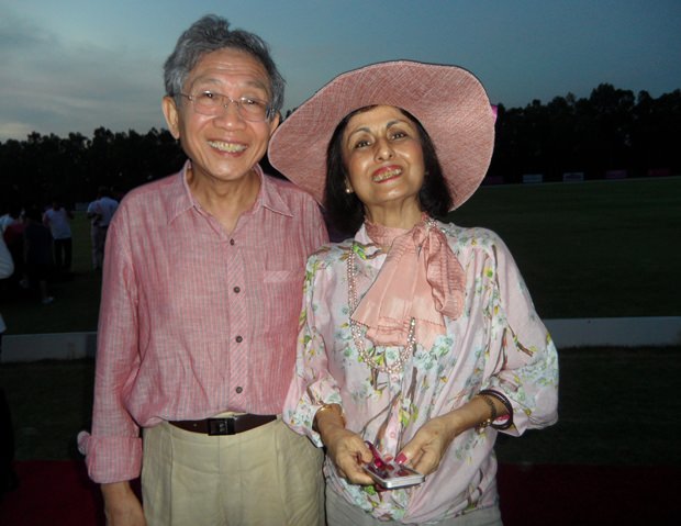 Dr. Kris Chatamra und Gattin Khunying Finola.