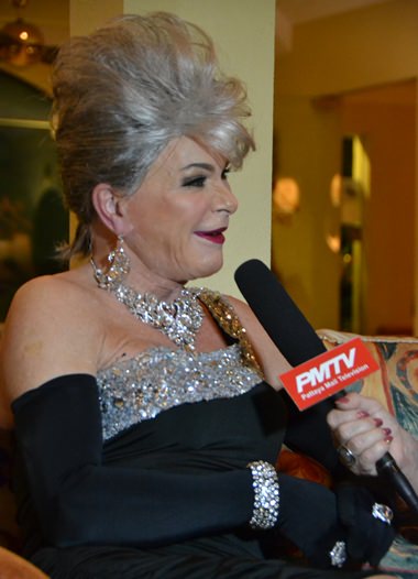 Madame Jim Lumsden beim Interview mit Pattaya Mail TV. 