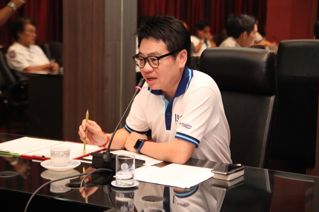 Rattanachai Sutthidechanai hat den Vorsitz bei den Endplanungen zum Pattaya Countdown 2016. 