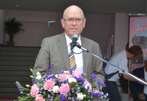 Joachim Steinbach, der Bevollmächtigte der Help Alliance ist stolz, dass seine Gruppe helfen durfte. Joachim Steinbach, der Bevollmächtigte der Help Alliance ist stolz, dass seine Gruppe helfen durfte.