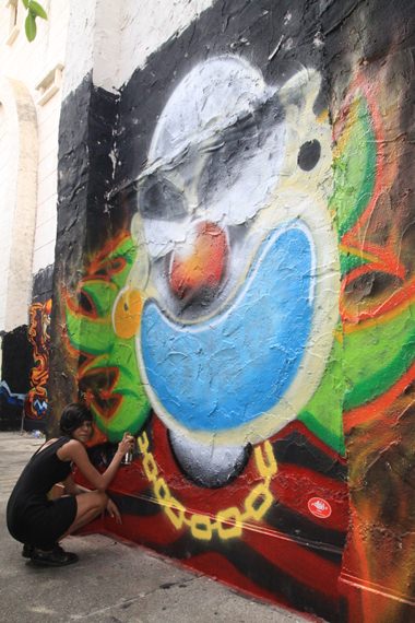 Führende Graffiti Künstler aus aller Welt zeigen ihre Kunst 