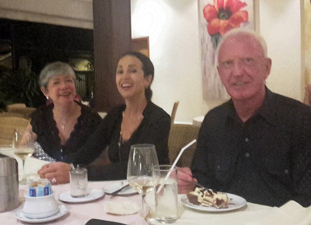 Gute Stimmung herrscht bei (von links) Ivy Schlageter-Lam, Anselma und Gerrit Niehaus. Gute Stimmung herrscht bei (von links) Ivy Schlageter-Lam, Anselma und Gerrit Niehaus.