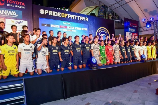 Das neue Team von Pattaya United FC 