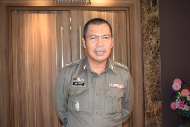 Pattays Polizeichef Oberst Apichai Kroppech. 