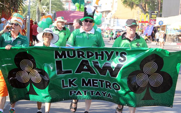 Ohne Murphy's Law gibt es keine Parade. 
