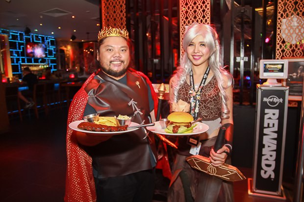 Halloween im Hard Rock Pattaya ist immer sehenswert.