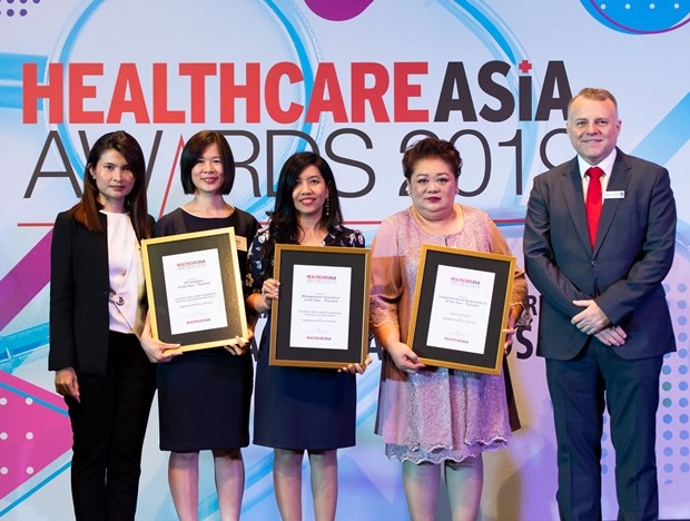 Das Bangkok Hospital Pattaya gewann drei wertvolle preise bei den “Healthcare Asia Award 2019“ in Singapur. 