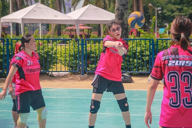 Volleyball der Frauen.
