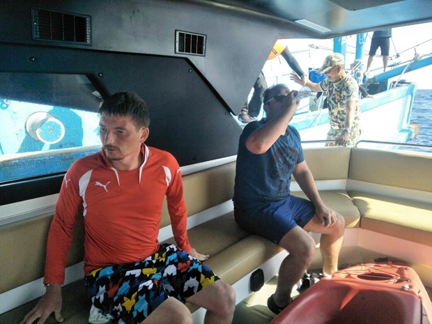 Retter in der Not: die Thai Marine. 