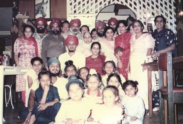 Die Kalra Familie.