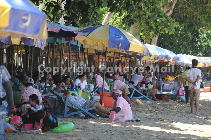Pattaya und die Jomtien Beaches waren nach Monaten endlich wieder voll.