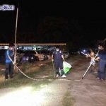 (Pattaya News 4) Jun 28 03 4-meter python eats cat caught at car garage pic 3