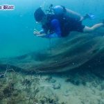 (Pattaya News 5) Fishing nets picked off island seabed pic M5