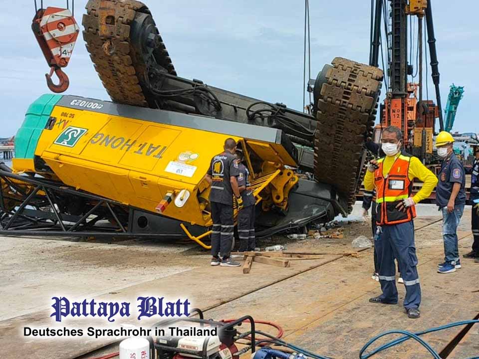(Pattaya News 3) Crane operator killed in rig collapse copy